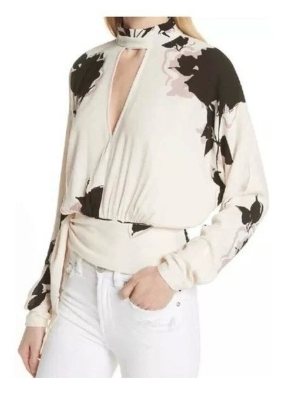NWT Free People Say You Love Me Blouse L